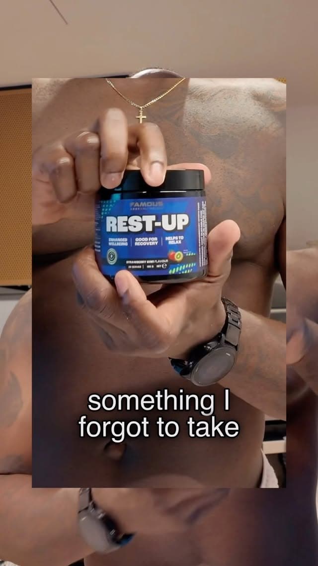 Famous Nutrition campaign featuring David Momoh